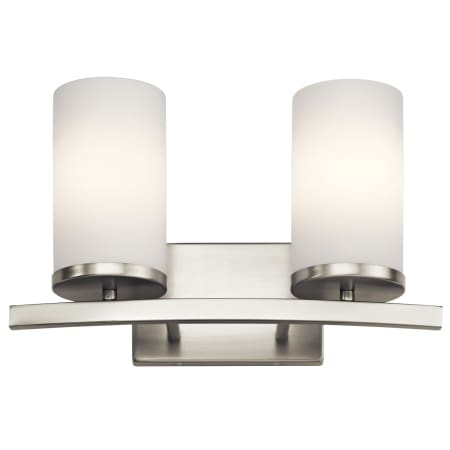 A large image of the Kichler 45496 Brushed Nickel