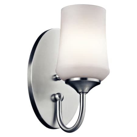 A large image of the Kichler 45568LED Brushed Nickel