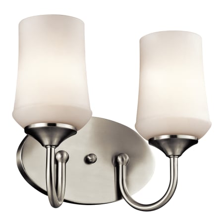 A large image of the Kichler 45569 Brushed Nickel