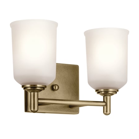 A large image of the Kichler 45573 Natural Brass