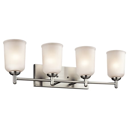 A large image of the Kichler 45575 Brushed Nickel