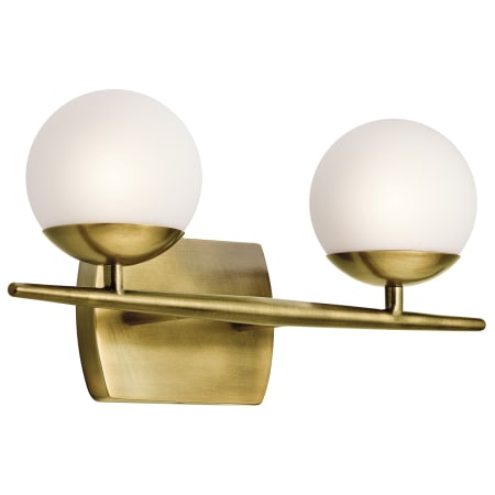 A large image of the Kichler 45581 Natural Brass