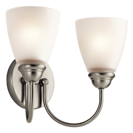 A large image of the Kichler 45638 Brushed Nickel