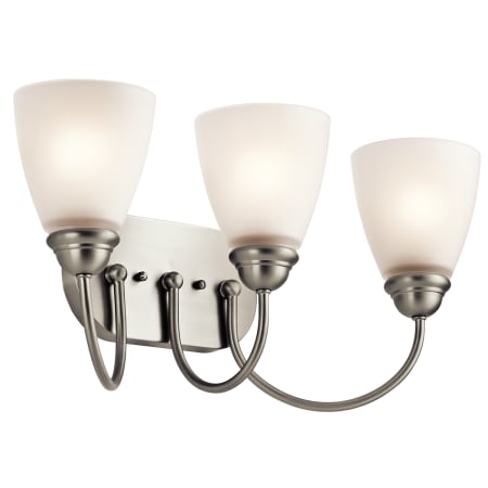 A large image of the Kichler 45639 Brushed Nickel