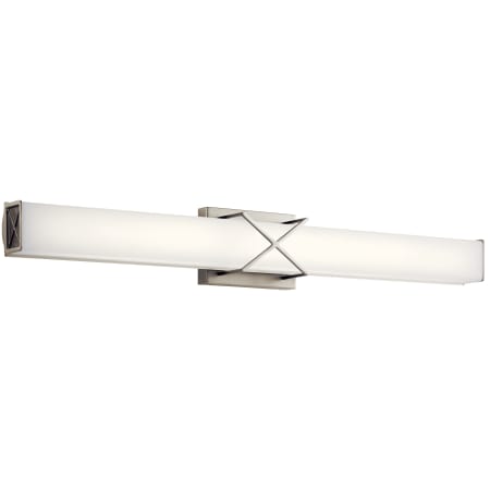 A large image of the Kichler 45658LED Brushed Nickel