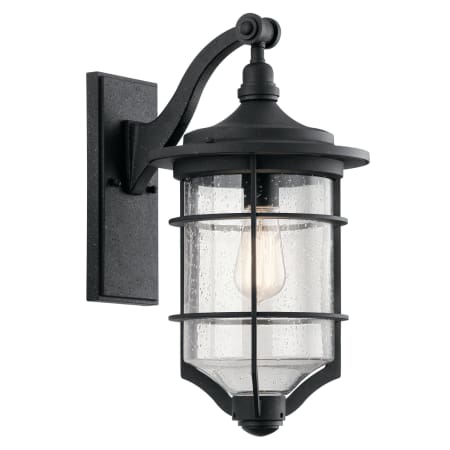 A large image of the Kichler 49127 Distressed Black