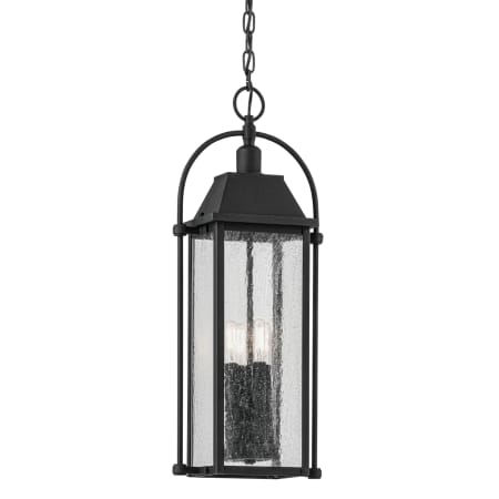 A large image of the Kichler 49718 Textured Black
