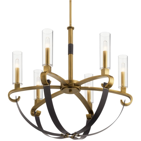 A large image of the Kichler 52015 Natural Brass