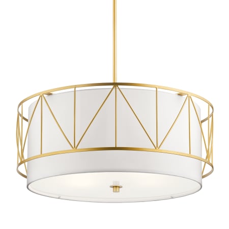 A large image of the Kichler 52072 Classic Gold