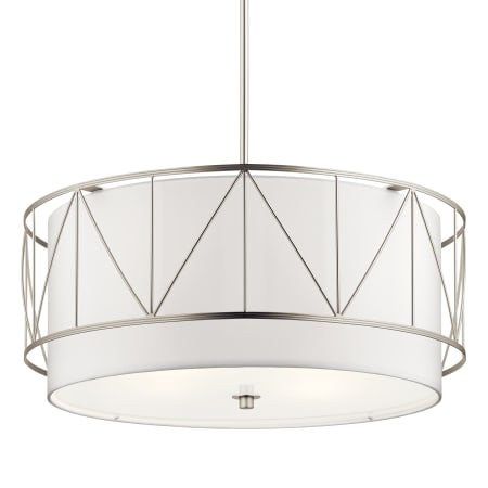 A large image of the Kichler 52072 Satin Nickel