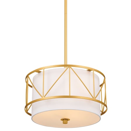 A large image of the Kichler 52074 Classic Gold