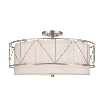 A large image of the Kichler 52076 Satin Nickel