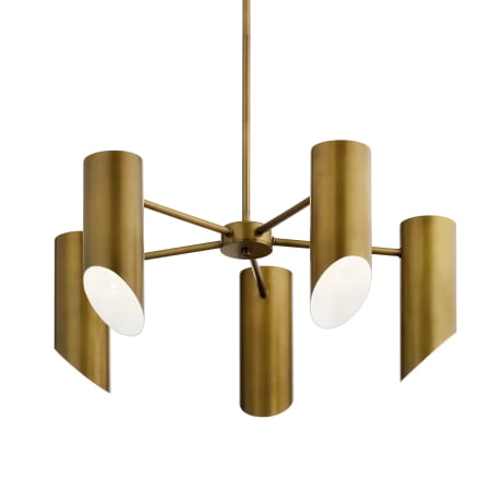 A large image of the Kichler 52160 Natural Brass
