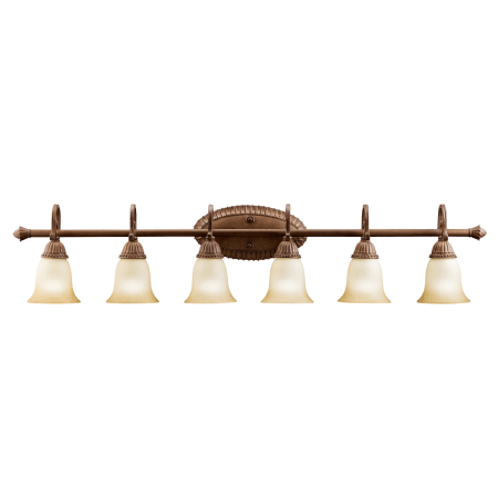 Kichler 5218TZG Tannery Bronze with Gold Larissa 48" Wide ...