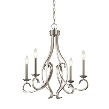 A large image of the Kichler 52239 Brushed Nickel