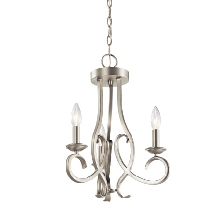 A large image of the Kichler 52243 Brushed Nickel