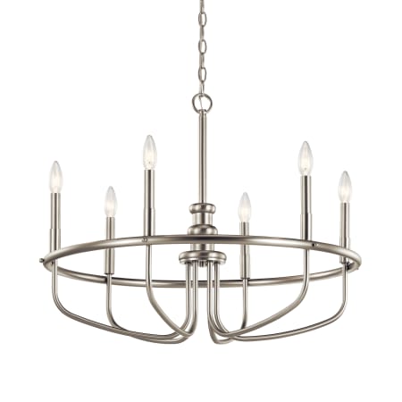 A large image of the Kichler 52304 Brushed Nickel