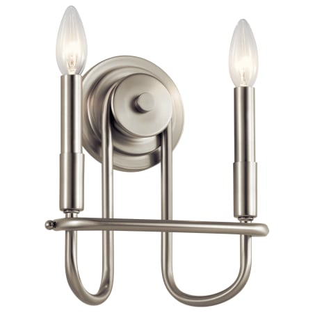 A large image of the Kichler 52308 Brushed Nickel