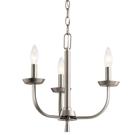 A large image of the Kichler 52383 Brushed Nickel