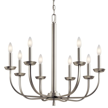 A large image of the Kichler 52388 Brushed Nickel