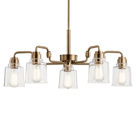 A large image of the Kichler 52398 Weathered Brass