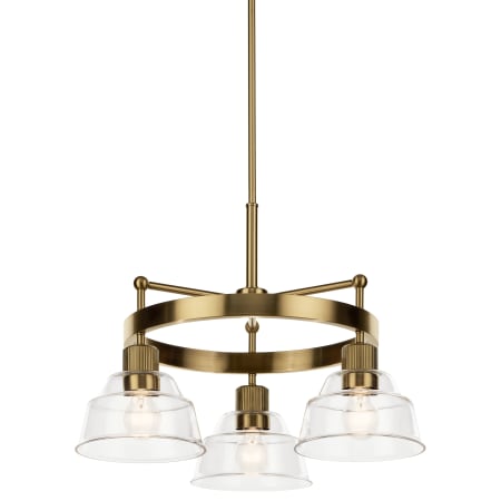 A large image of the Kichler 52402 Brushed Brass