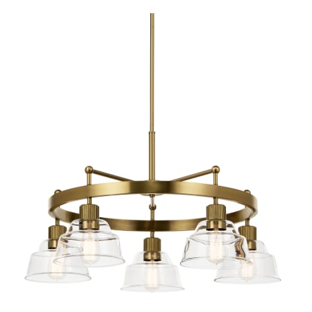 A large image of the Kichler 52403 Brushed Brass