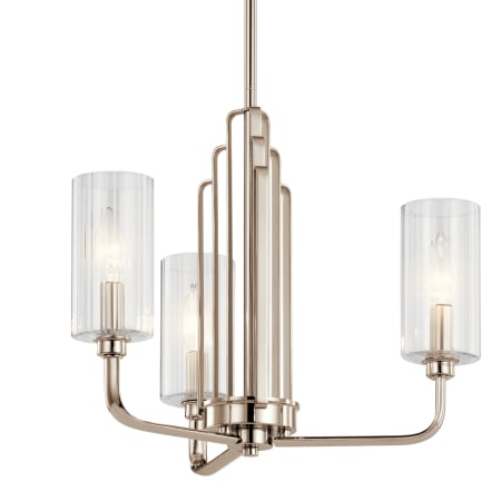A large image of the Kichler 52410 Polished Nickel