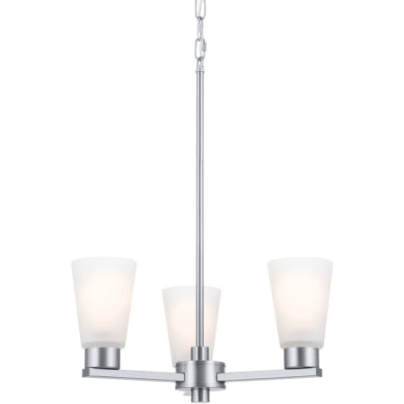 A large image of the Kichler 52435 Brushed Nickel