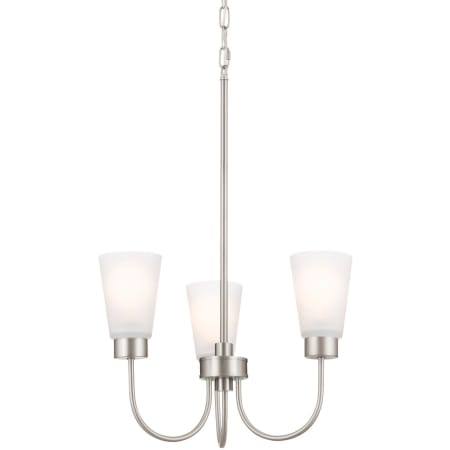 A large image of the Kichler 52442 Brushed Nickel