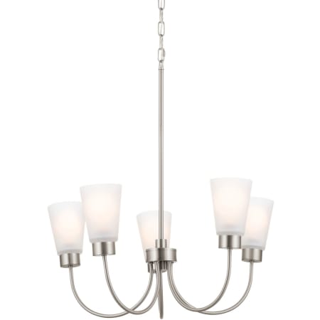 A large image of the Kichler 52443 Brushed Nickel