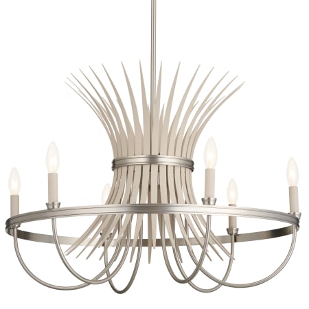 A large image of the Kichler 52458 Brushed Nickel