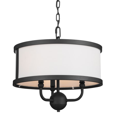 A large image of the Kichler 52465 Textured Black
