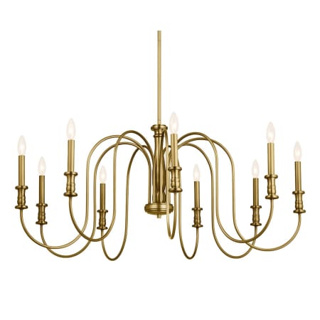 A large image of the Kichler 52471 Natural Brass