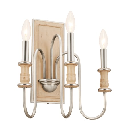 A large image of the Kichler 52473 Brushed Nickel