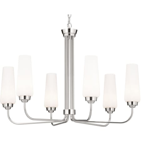 A large image of the Kichler 52480 Polished Nickel