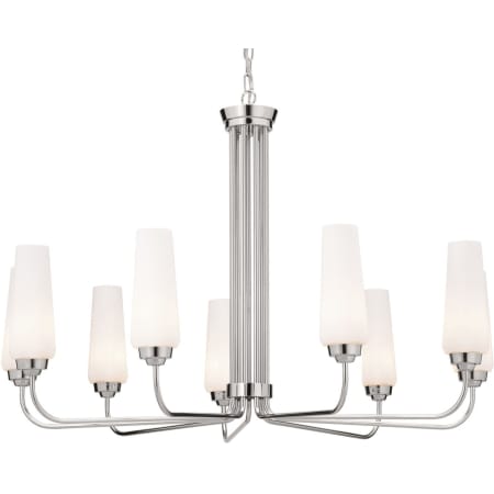 A large image of the Kichler 52481 Polished Nickel