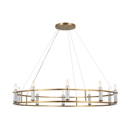 A large image of the Kichler 52491 Brushed Natural Brass