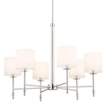 A large image of the Kichler 52500 Polished Nickel