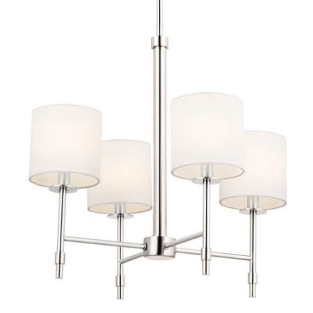 A large image of the Kichler 52504 Polished Nickel