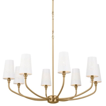 A large image of the Kichler 52509 Brushed Natural Brass