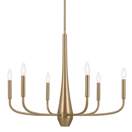 A large image of the Kichler 52525 Champagne Bronze