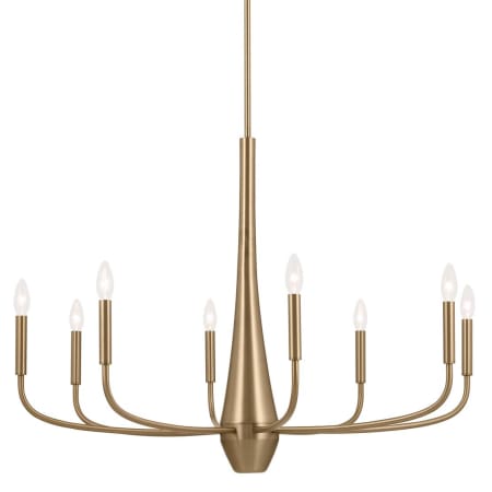 A large image of the Kichler 52526 Champagne Bronze