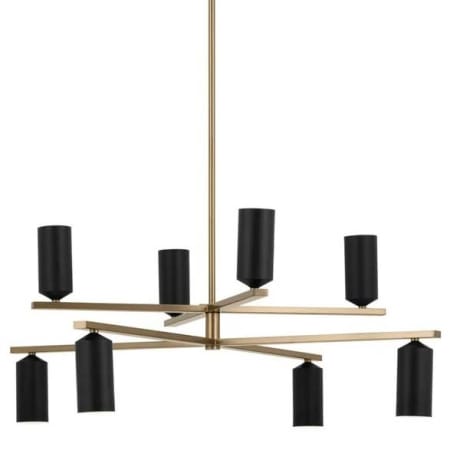 A large image of the Kichler 52532 Champagne Bronze / Black