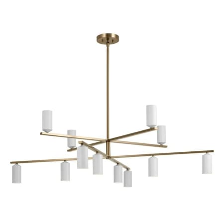 A large image of the Kichler 52533 Champagne Bronze / White