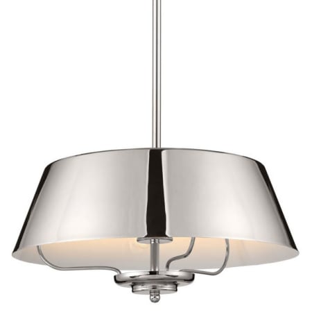 A large image of the Kichler 52542 Polished Nickel