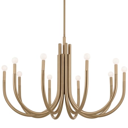 A large image of the Kichler 52551 Champagne Bronze