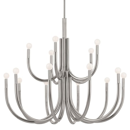 A large image of the Kichler 52552 Polished Nickel