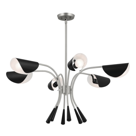 A large image of the Kichler 52559 Satin Nickel