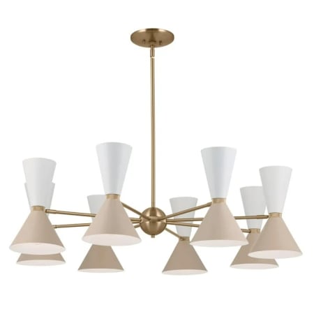 A large image of the Kichler 52567 Champagne Bronze